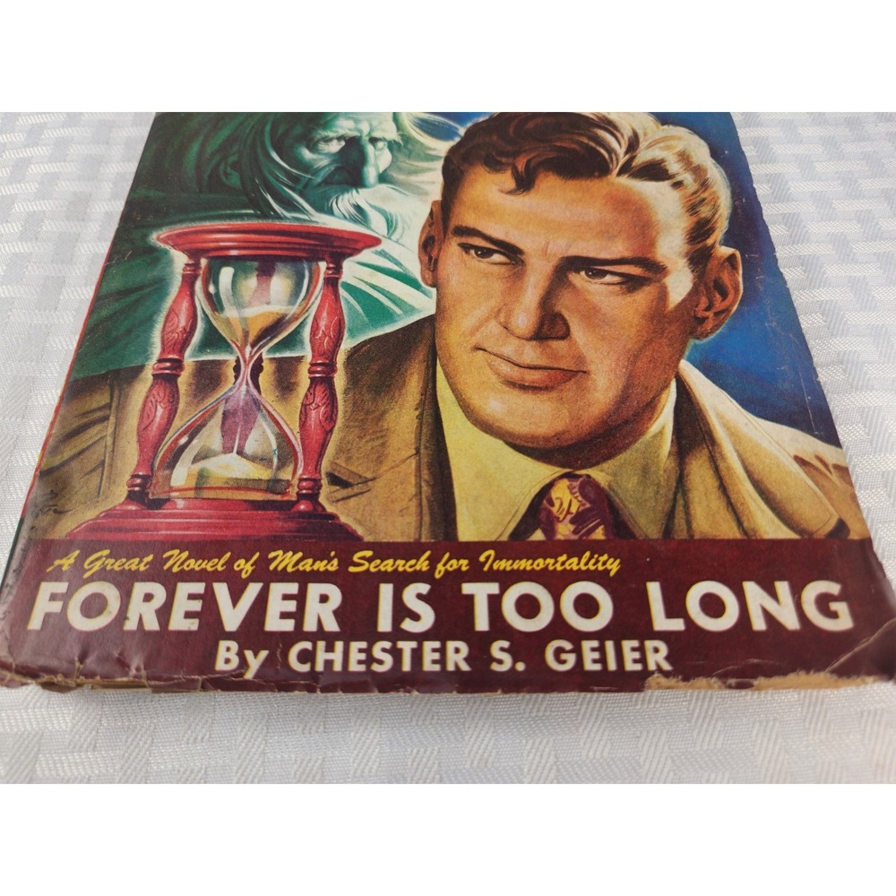 Fantastic Adventures Pulp #3 1947 Guy Archette-Chester S. Geier Satire - Picture 6 of 7